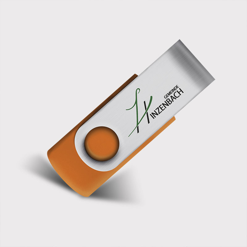 Werbeartikel USB-Stick Gemeinde Hinzenbach